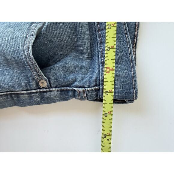 Levi's 511 Men's Slim Fit Straight Jeans 34x32 Blue Denim Size W34 L31 Zip Close - Picture 8 of 10